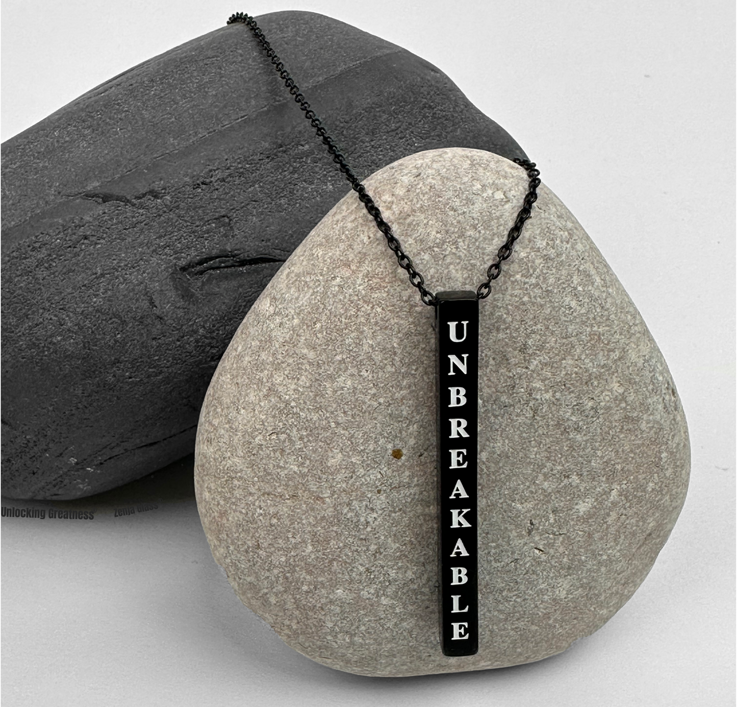 Unbreakable® Stainless Steel Necklace by Zenja Glass